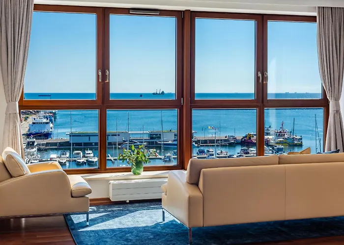 Sea Towers Z Widokiem Na Morze